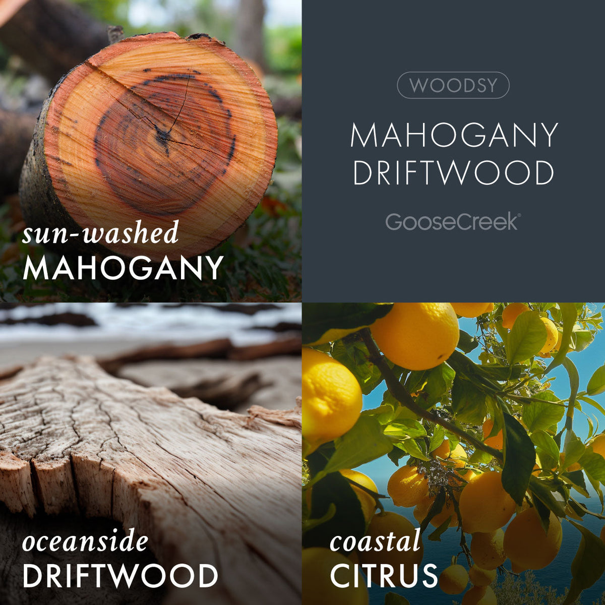 Mahogany Driftwood Odor Eliminating Room Spray